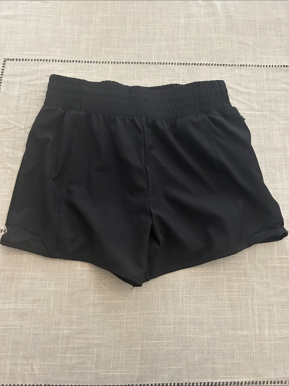 Spyder Black Women's Athletic Shorts with Elastic Waistband